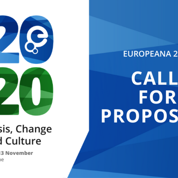 Opening up conversations - how we are selecting proposals for Europeana 2020